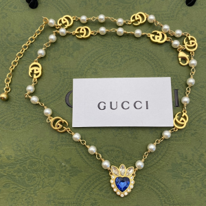 Gucci Necklace Gucci GG Pearls Pendant Necklace 