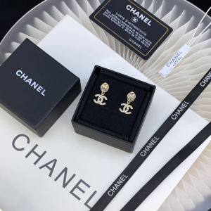 Replica Womens Jewelry Chanel Earring Chanel CC Pearl Earrings A205PP150 AA170569