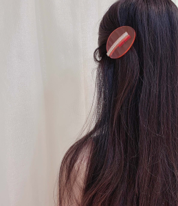 Replica Womens Jewelry Miu Miu Hair Clip in Plexiglas A205PP170 AA170566