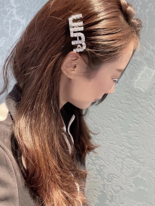 Replica Womens Jewelry Miu Miu Hair Clip with Crystals A205PP150 AA170564