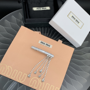 Replica Womens Jewelry Miu Miu Hair Clip with Pendants A205PP160 AA170562