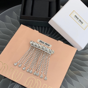 Replica Womens Jewelry Miu Miu Hair Clip with Pendants A205PP180 AA170563