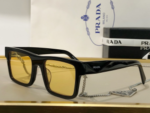 Prada Luxury Sunglasses SPR19WF Black 