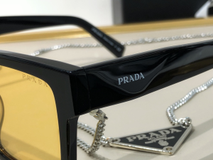 Replica Womens Sunglasses Prada Luxury Sunglasses SPR19WF Black A182PP150 AA170530