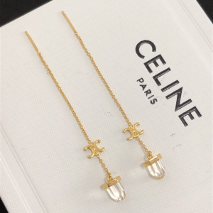 Celine Earrings Celine Triomphe Drop Earrings 