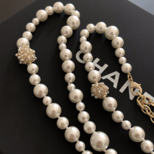 Luxury Womens Jewelry Chanel Necklace Chanel Pearls CC Long Necklace A39PP280 AA170627
