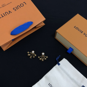 Luxury Womens Jewelry Louis Vuitton Earring LV Gold Cruiser Earrings A39PP120 AA170638