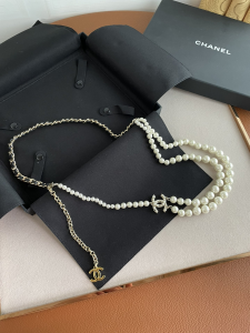 Luxury Womens Belt Chanel Belt Chanel CC Pearls Belt A175PP280 AA171268