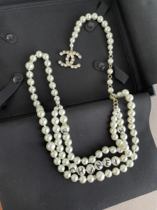 Luxury Womens Belt Chanel Belt Chanel Crystals CC Pearls Belt A175PP280 AA171270