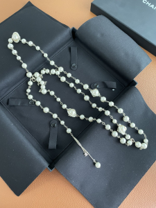 Luxury Womens Belt Chanel Belt Chanel Vintage Pearls Belt A175PP280 AA171264