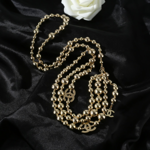Chanel Belt Chanel CC Gold Ball Necklace 