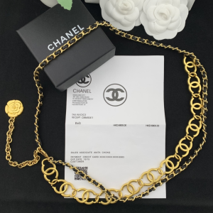 Chanel Belt Chanel Gold CC Links Necklace 