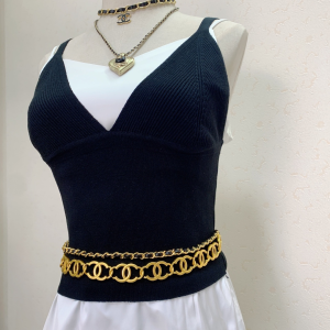 Luxury Womens Belt Chanel Belt Chanel Gold CC Links Necklace A152PP280 AA171227