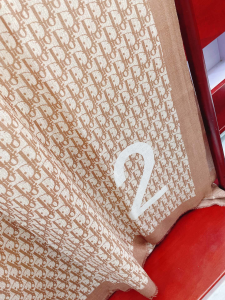 Luxury Womens Scarf Dior Oblique Silk Scarf in Brown 100x200A151PP260 AA170953