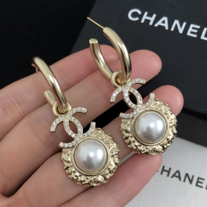 Chanel Earrings Chanel Crystals CC Earrings 