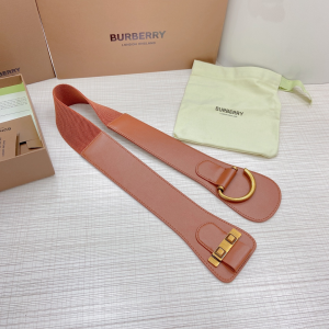 Luxury Womens Belts Burberry Leather Belt in Tan 50MM A175PP340 AA172008