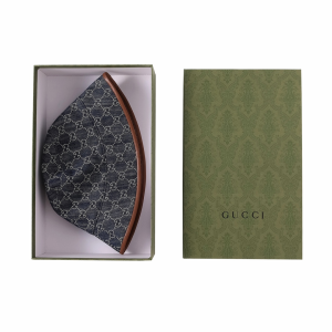 Luxury Womens Hat Gucci GG Canvas Bucket Hat in Blue A155PP280 AA171979