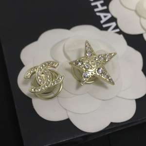 Chanel Earrings Chanel Crystals CC Star Earrings 