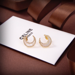 Luxury Womens Jewelry Celine Earring Celine Crystals Moon Earrings A152PP110 AA172767