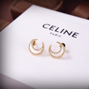 Luxury Womens Jewelry Celine Earring Celine Crystals Moon Earrings A152PP110 AA172767