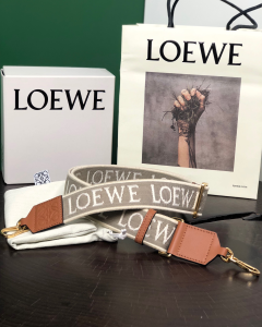 Loewe Anagram Jacquard Bag Shoulder Crossbody Strap Brown Loewe Anagram Jacquard Bag Shoulder Crossbody Strap Brown