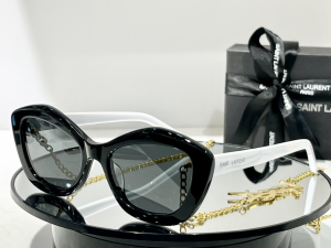 Saint Laurent Luxury Sunglasses Black YSL68 