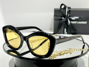Saint Laurent Luxury Sunglasses Black YSL68 