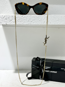 Luxury Womens Sunglasses Saint Laurent Luxury Sunglasses Brown YSL68 A65PP180 AA173081