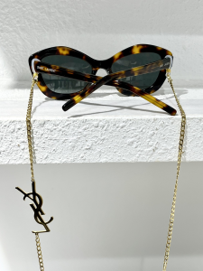 Luxury Womens Sunglasses Saint Laurent Luxury Sunglasses Brown YSL68 A65PP180 AA173081