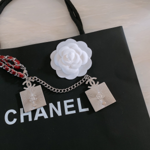 Luxury Womens Belts Chanel 2022 Chain Belt with Crystal CC and No5 A191PP240 AA173542