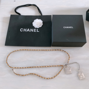 Chanel 2022 Chain Belt Crystal CC and No5 