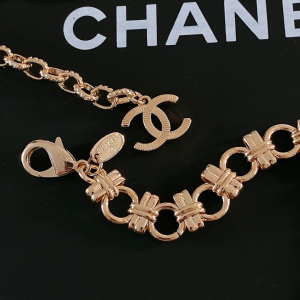 Luxury Womens Belts Chanel 2022 Chain Belt with Crystals CC A191PP280 AA173553