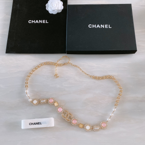 Chanel 2022 Chain Belt Crystals CC 