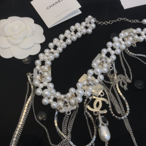 Luxury Womens Jewelry Chanel Necklace Chanel Pearls Tassel Necklace A39PP380 AA173611