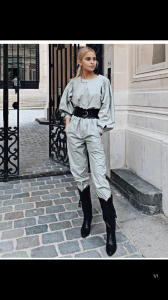 Luxury Womens Belts Loewe Black Leather Wide Belt 70MM A175PP340 AA174027