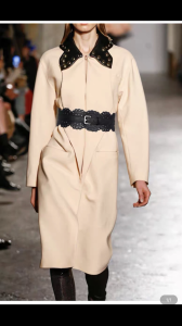 Luxury Womens Belts Loewe Black Leather Wide Belt 70MM A175PP340 AA174027