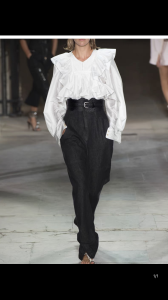 Luxury Womens Belts Loewe Black Leather Wide Belt 70MM A175PP340 AA174027