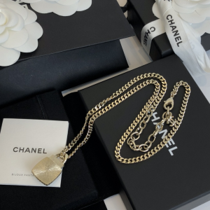 Luxury Womens Jewelry Chanel Necklace Chanel Padlock Chain Necklace A39PP160 AA174182