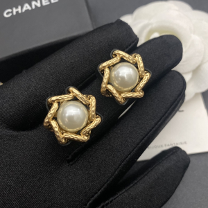 Chanel Earrings Chanel One Bead Earrings 