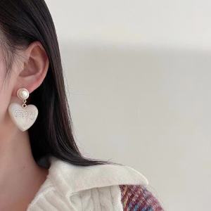 Replica Womens Jewelry Miu Miu Earring MiuMiu Heart Earrings A152PP120 AA175173