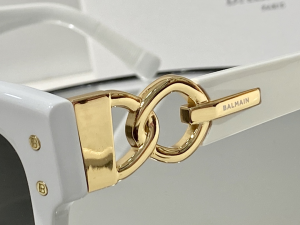 Replica Mens Sunglasses Balmain Luxury Sunglasses BPS188 White A182PP180 AA175369