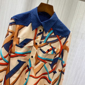 Replica Womens Clothing Louis Vuitton 2022 Monogram Shirt SMLXL A130PP780 AA175297