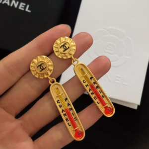 Chanel Earrings Chanel Thermometer Earrings 