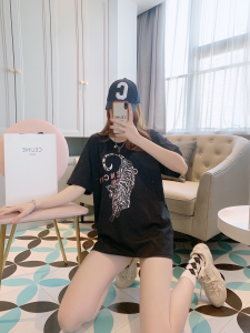 Replica Womens Clothing Givenchy Tiger Cotton T Shirt XS To L A168PP280 AA175576