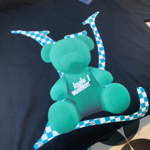 Replica Womens Clothing Louis Vuitton Black Cotton T Shirt XS To L A168PP280 AA175578