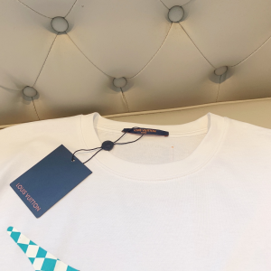 Replica Womens Clothing Louis Vuitton White Cotton T Shirt XS To L A168PP280 AA175579
