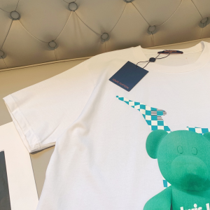 Replica Womens Clothing Louis Vuitton White Cotton T Shirt XS To L A168PP280 AA175579