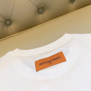 Replica Womens Clothing Louis Vuitton White Cotton T Shirt XS To L A168PP280 AA175579