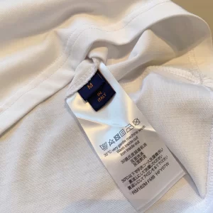 Replica Womens Clothing Louis Vuitton White Cotton T Shirt XS To L A168PP280 AA175581