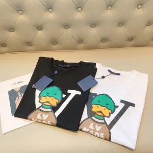 Replica Womens Clothing Louis Vuitton White Cotton T Shirt XS To L A168PP280 AA175581